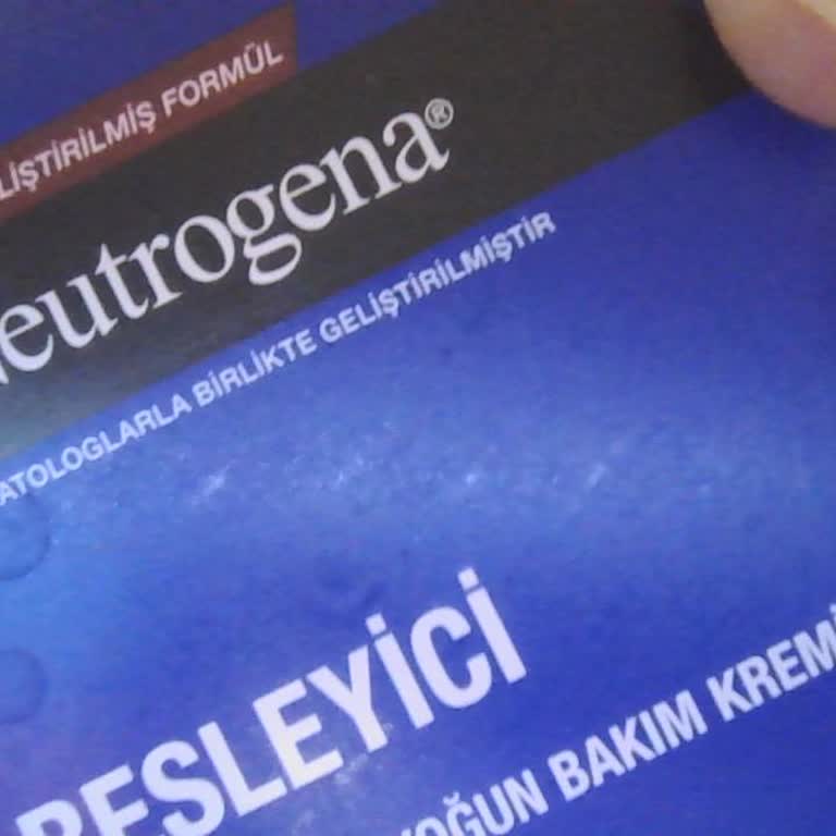 Neutrogena Krem Cildime Emilmiyor Ve Topaklanıyor