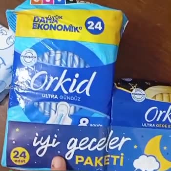 Gratis'ten Aldığım Orkid Markalı Ped Şüpheli!