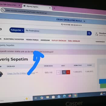 Onvo RX5 Scooter İçin Yedek Parça Bulunamıyor, Satış Sonrası Destek Yetersiz