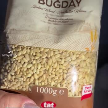 Tat Buğday İçindeki Böcek!