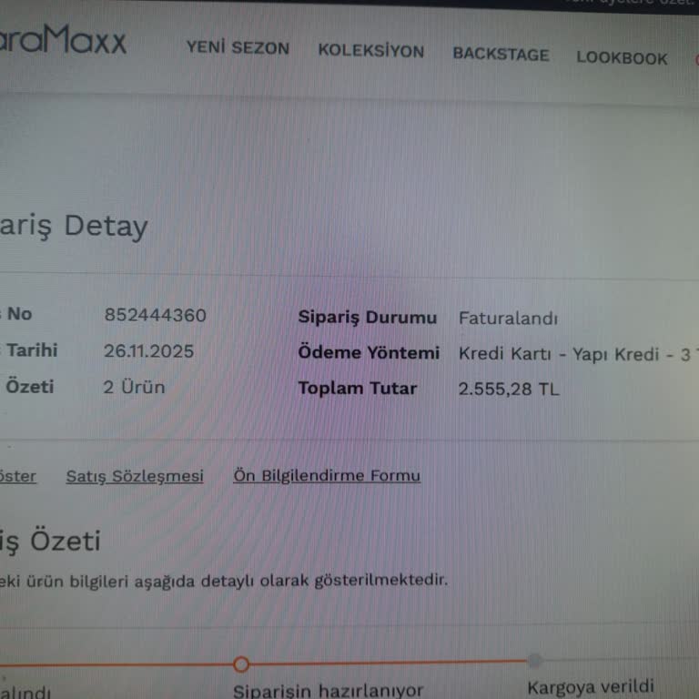 NaraMaxx Aramızda Yaklaşık 15 Dakikalık Mesafe Olmasına Rağmen Siparişim Hala Teslim Edilmedi