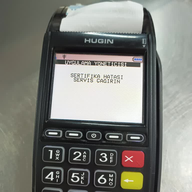 Sürekli Arıza Yapan Hugin T300 Yazar Kasa POS Cihazı İçin Kalıcı Çözüm Talebi