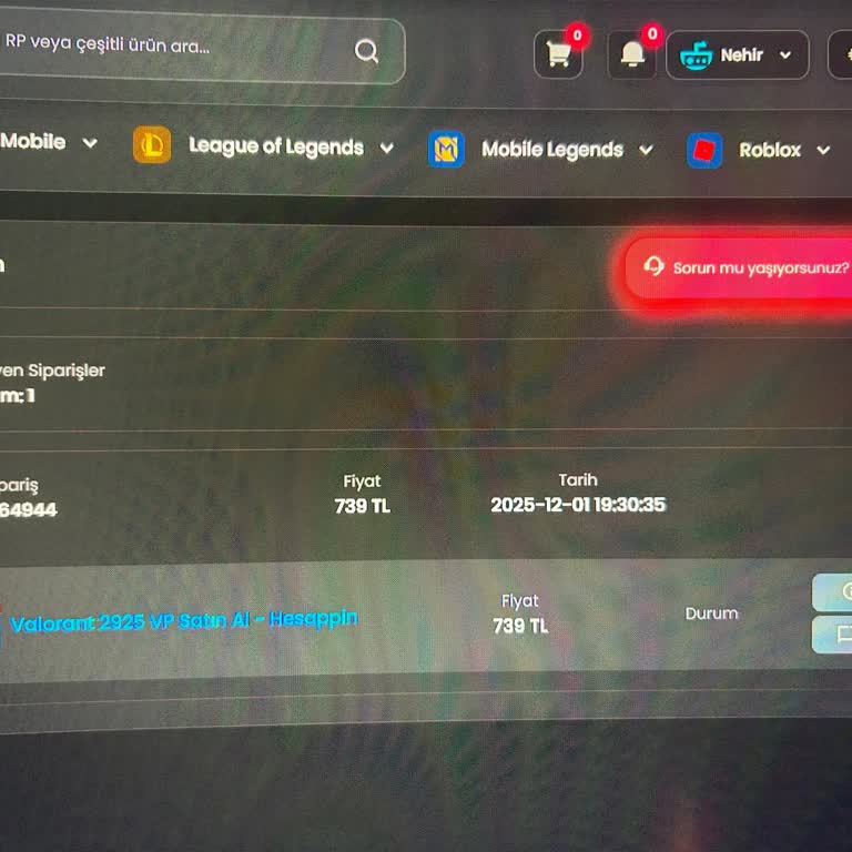 Ödeme Alındı Ürün Teslim Edilmedi Destekten Yanıt Yok