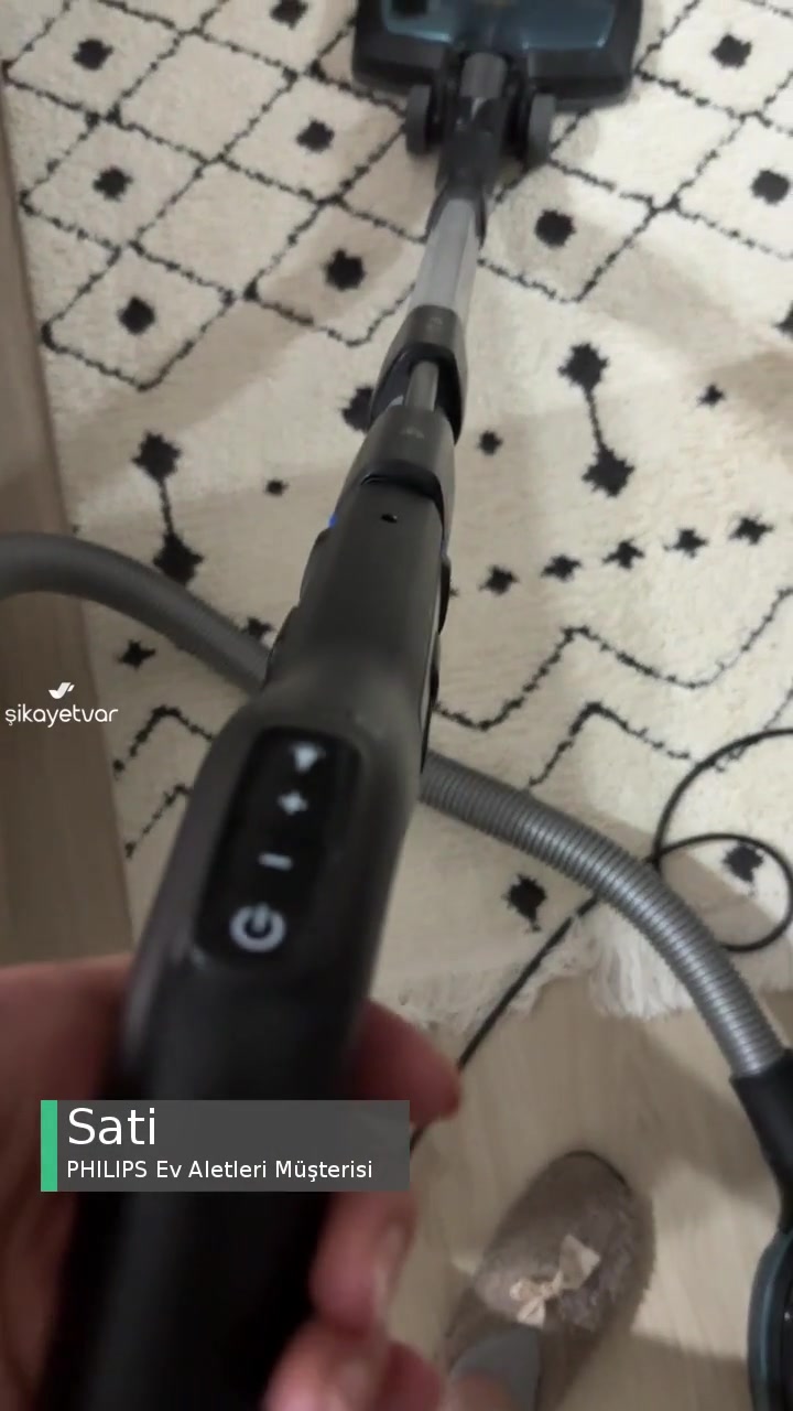 Philips Süpürgemi Çalıştırıyorum Birkaç Sn Sonra Kendisi Duruyor videonun kapak resmi