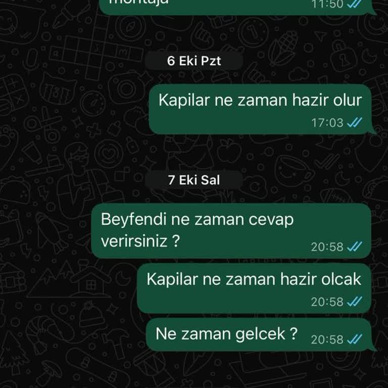 3 Aydır Teslim Edilmeyen Kapılar Ve Ulaşılamayan Firma Mağduriyeti