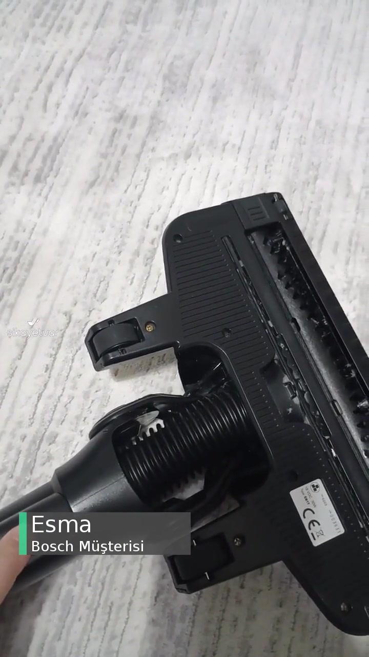 Bosch Dikey Süpürge Başlığı Kırıldı! videonun kapak resmi