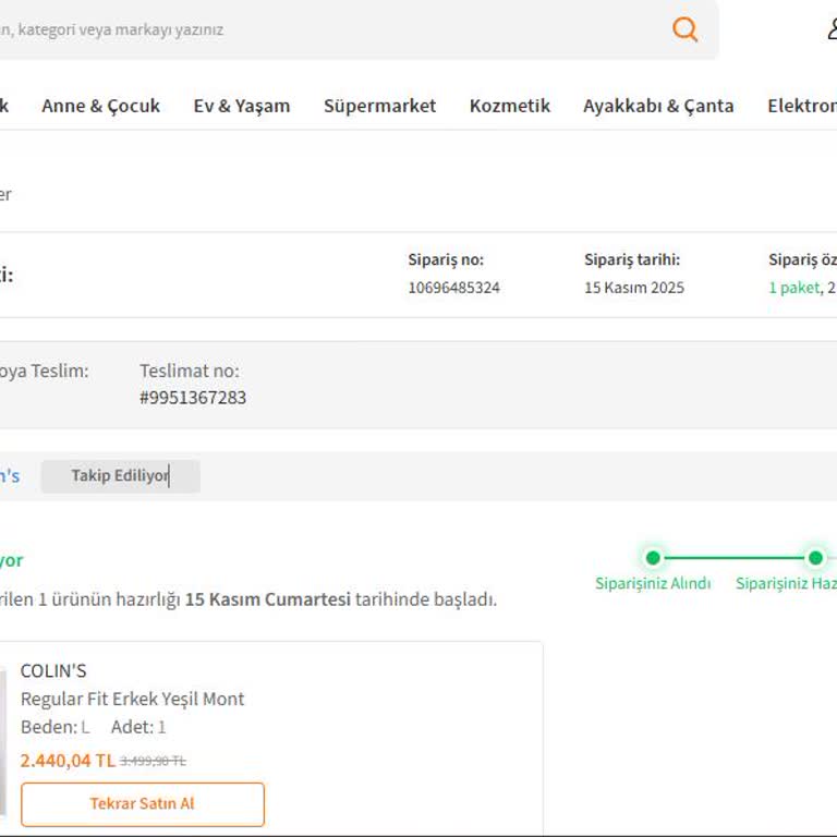 Trendyol 17 Gündür Teslim Edilmeyen Sipariş ve Yetersiz Müşteri Hizmetleri Nedeniyle Mağduriyet