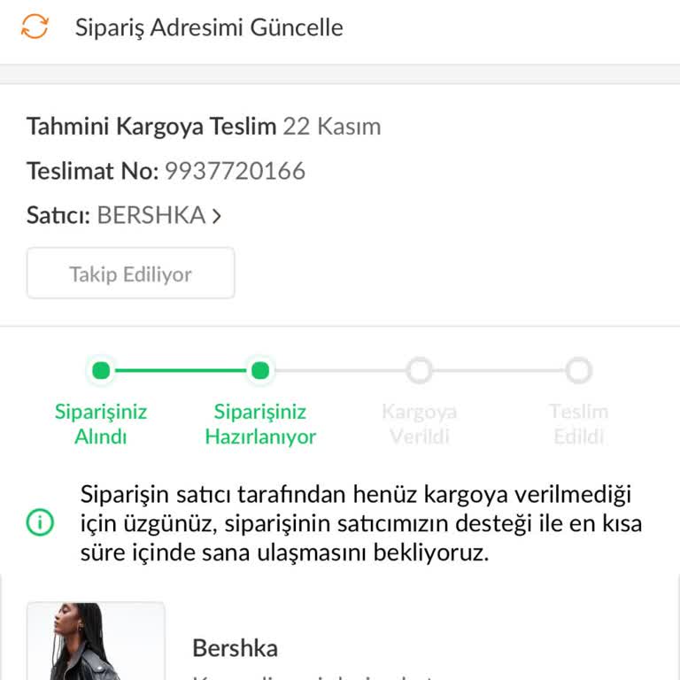 Bir Ayı Geçen Siparişim Hâlâ Hazırlanıyor, İade Talebim Cevapsız