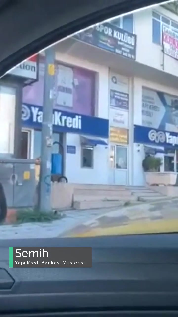 Yapı Kredi Bankası Ödeme Yapılan ATM videonun kapak resmi