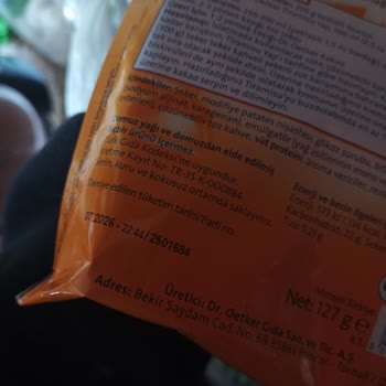 Taze Olması Gereken Tiramisu Kreması Bozuk Çıktı, İade Talebim Var