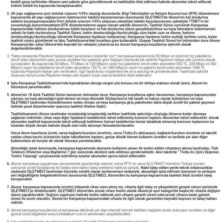 Sözleşmede Belirtilmeyen 15 TL Ek Vergiyle Karşılaştım