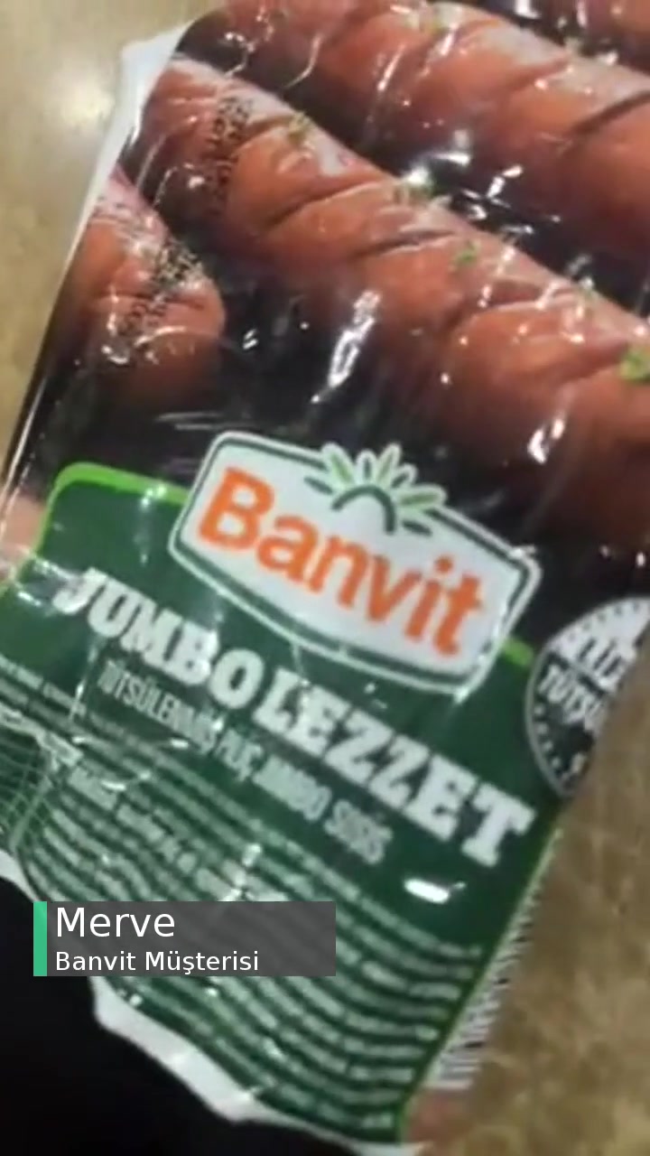 Banvit Jumbo Sosisten Beyaz Kıl Çıktı videonun kapak resmi