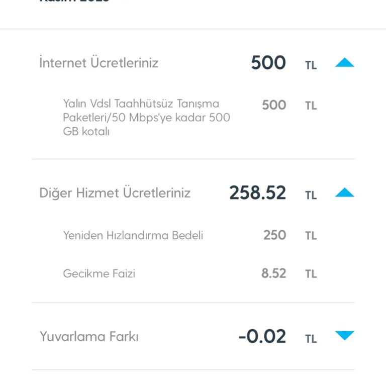 Talebim Olmadan Faturama Eklenen Yeniden Hızlandırma Bedeli Şaşkınlığı