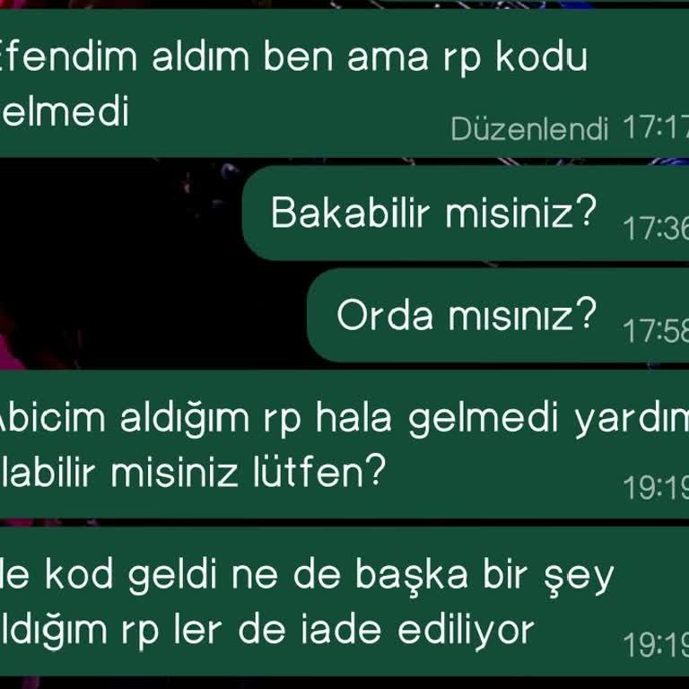 Ödeme Yapıldı, Epin Kodu Ve Sipariş Kaydı Ulaşmadı