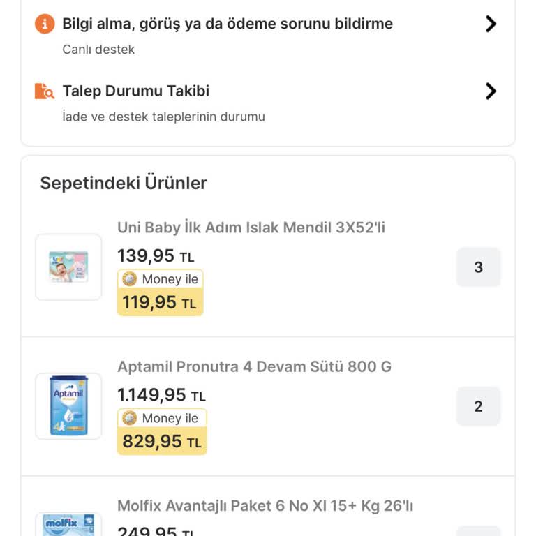 Siparişimin Haber Verilmeden İptal Edilmesi Ve Stok Bilgisi Çelişkisi