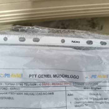 Kullanılmış Televizyon Gönderildi, İade Ve Ücretin Eksiksiz İadesini İstiyorum