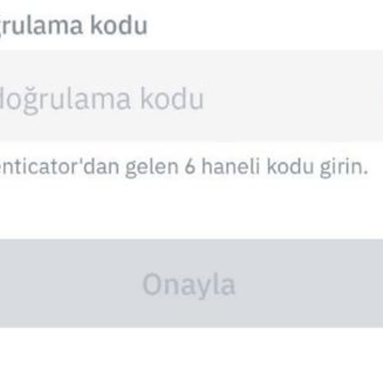 Binance TR Hesabıma Giriş Yapamıyorum Google Authenticator Kodumu Sıfırlayamıyorum