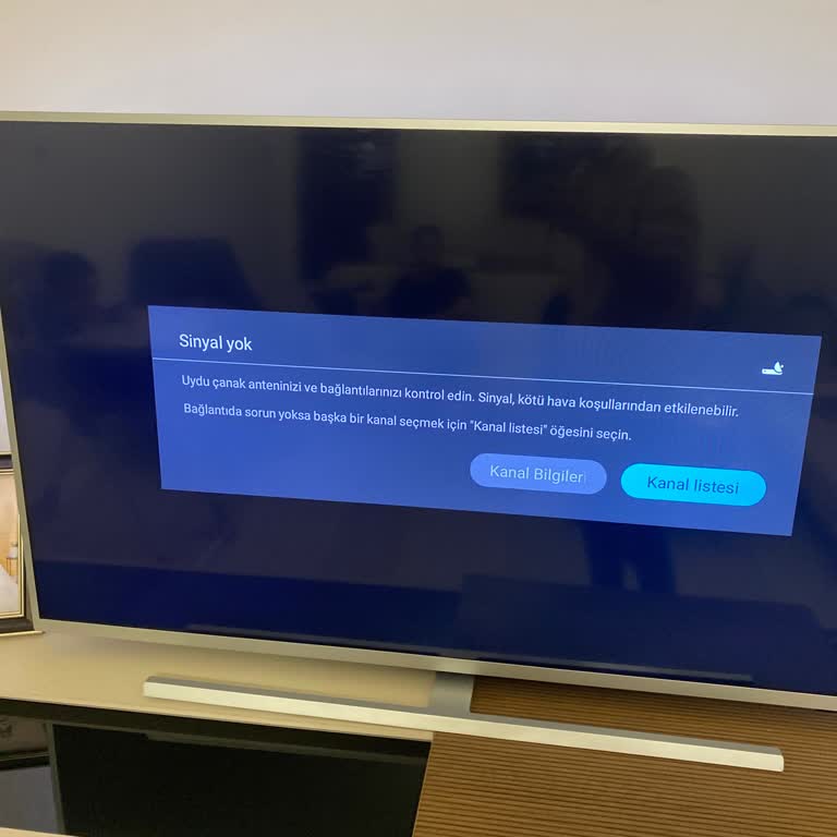 Philips Televizyonda Sürekli Yayın Ve Sinyal Sorunu, Servise Ulaşamama