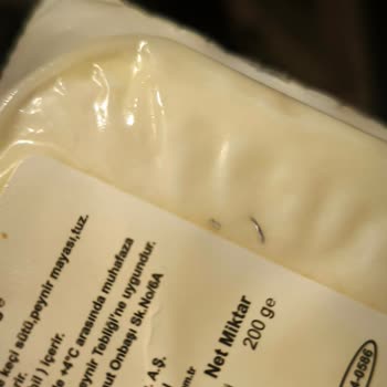 Getir’den Alınan Peynirde Yabancı Madde Ve Yetersiz Müşteri Desteği