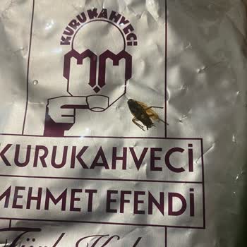 Kurukahveci Mehmet Efendi Kahve Paketinden Hamam Böceği Çıkması Nedeniyle Hijyen Ve Güven Sorunu