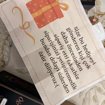 Sipariş Edilen Hediye Ürünlerin Eksik Ve Geç Teslim Edilmesi