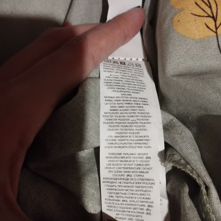 Nevresim Ve Çarşaf Etiketinde Yanlış İçerik Bilgisi Güvenimi Sarstı