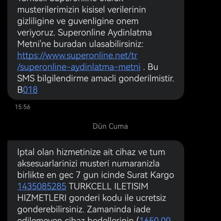 Superonline Nakil Sonrası Hatalı Cihaz Bedeli Talebi Ve Yetersiz Müşteri Hizmeti