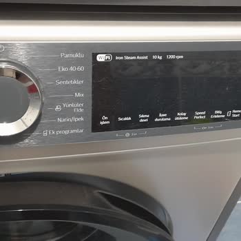 Bosch Serie 6 Çamaşır Makinesi Program Düğmesinde Kromaj Atması Ve Garanti Sürecinde Belirsizlik