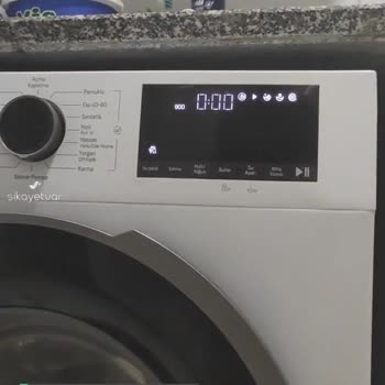 Arçelik Çamaşır Makinesi Sıkma Yapmıyor, Mağduriyetim Giderilmiyor!