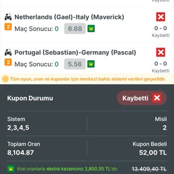 İddaa Kazanan Kuponlarım Haksız Yere Kayıp Gösteriliyor Ve Kazancım Ödenmiyor
