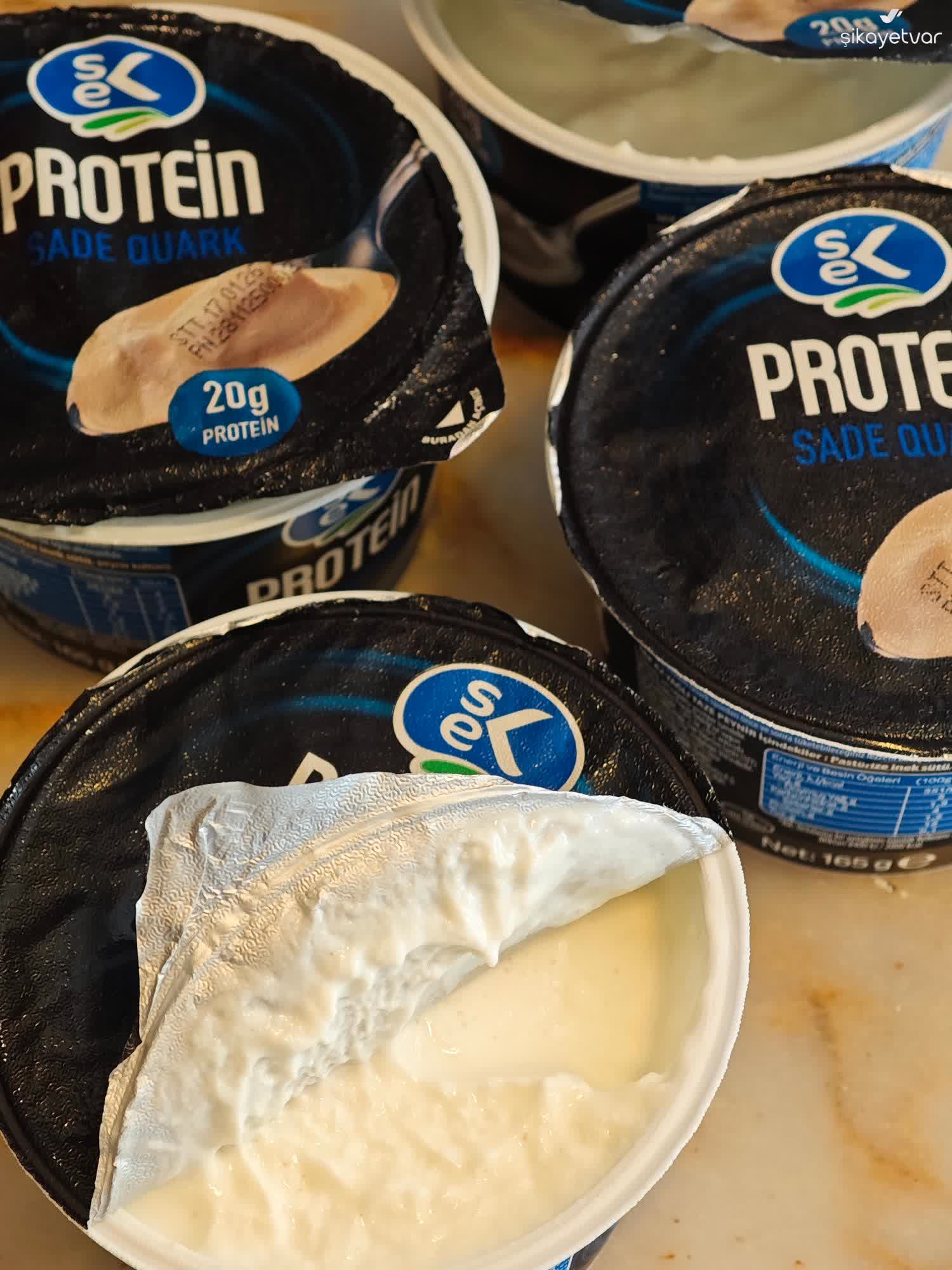 Çözüldü: Sek Süt Aldığım Sek Quark Protein Ürünleri Bozuk Çıktı, Sağlığım İçin Endişeliyim - Şikayetvar