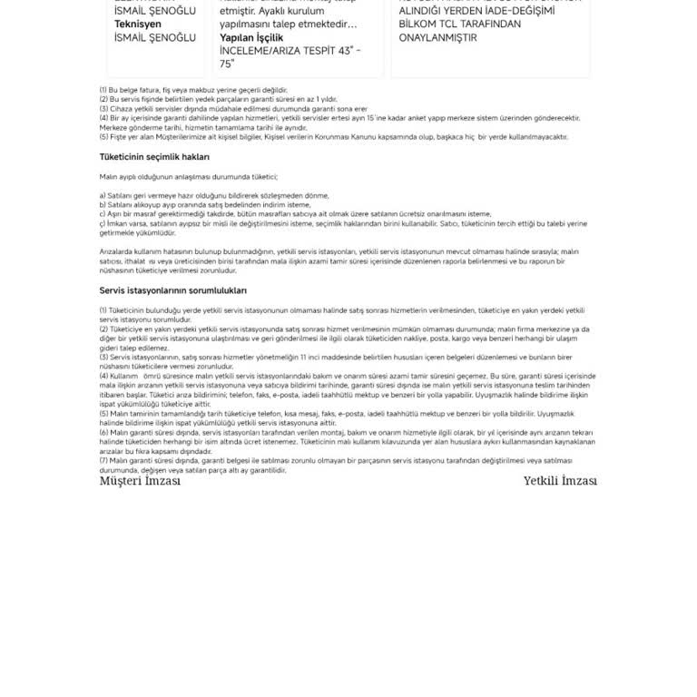 Kırık Televizyonun İadesi İçin Horoz Lojistikten Randevu Alamıyorum