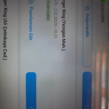 Teslim Edilmeyen Sipariş İçin Ücret İadesi Ve Bilgilendirme Talebim