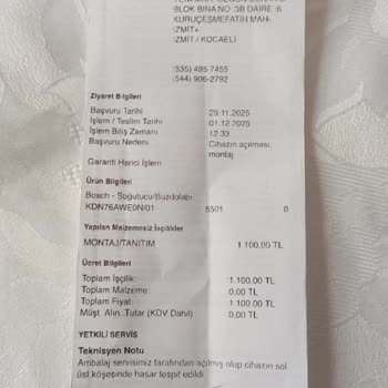 Hasarlı Gelen Buzdolabının İadesinde Kargo Sorunu Ve Gecikme