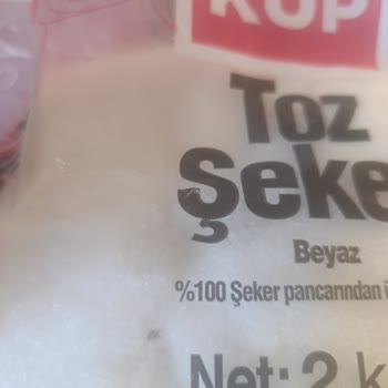 Aldığım Şekerin İçinden Yabancı Maddeler Çıktı, Sağlığım Tehlikeye Girdi