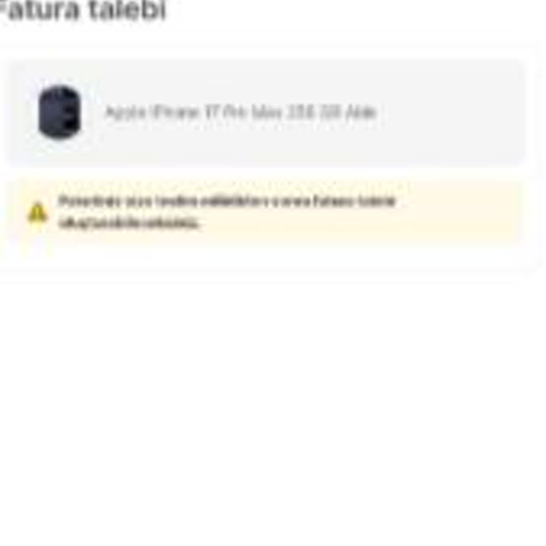 Faturama T.C. Kimlik Numaram Eklenmiyor, Sorunum Çözülmüyor!