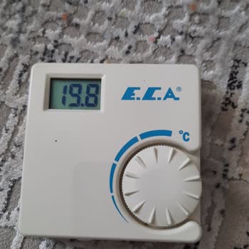 ECA ERT-176 RF Oda Termostatında Derece Ayarlama Sorunu Ve Yetersiz Müşteri Hizmeti