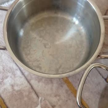 Korkmaz Kısa Sürede Lekelenen ve Kararan Çelik Tencere İade Talebim