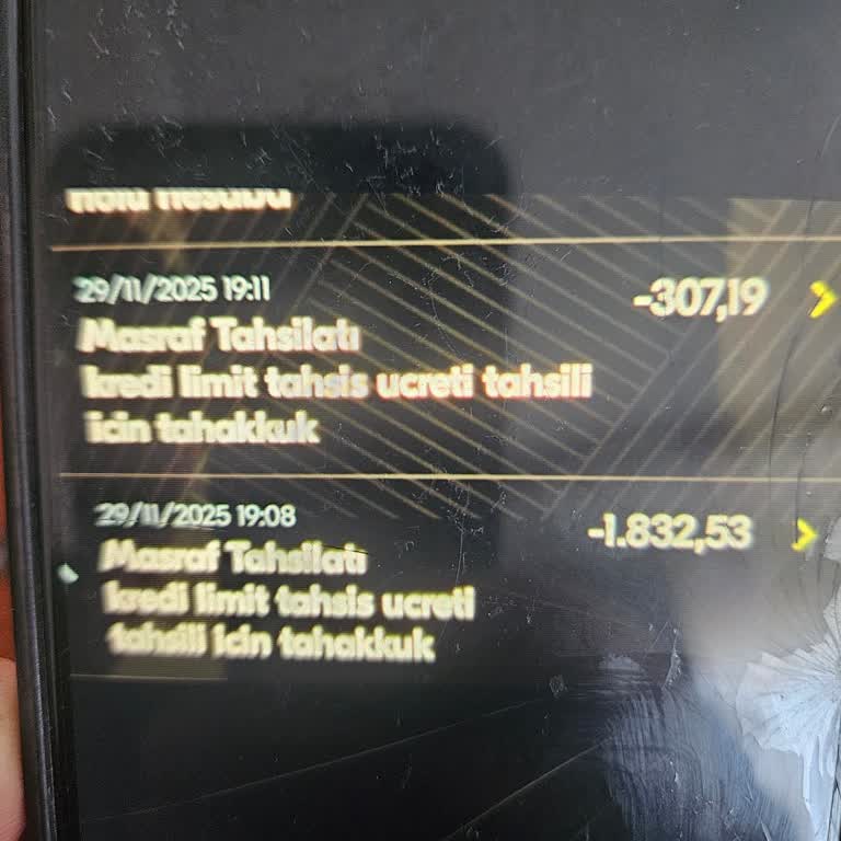 Hesabımdan İzinsiz Kredi Tahsis Ücreti Kesildi İade Yapılmıyor