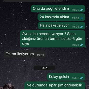 Sipariş İptali Ve Ücret İadesi Talebim Yanıtsız Kaldı, Süreç Şeffaf İlerlemiyor
