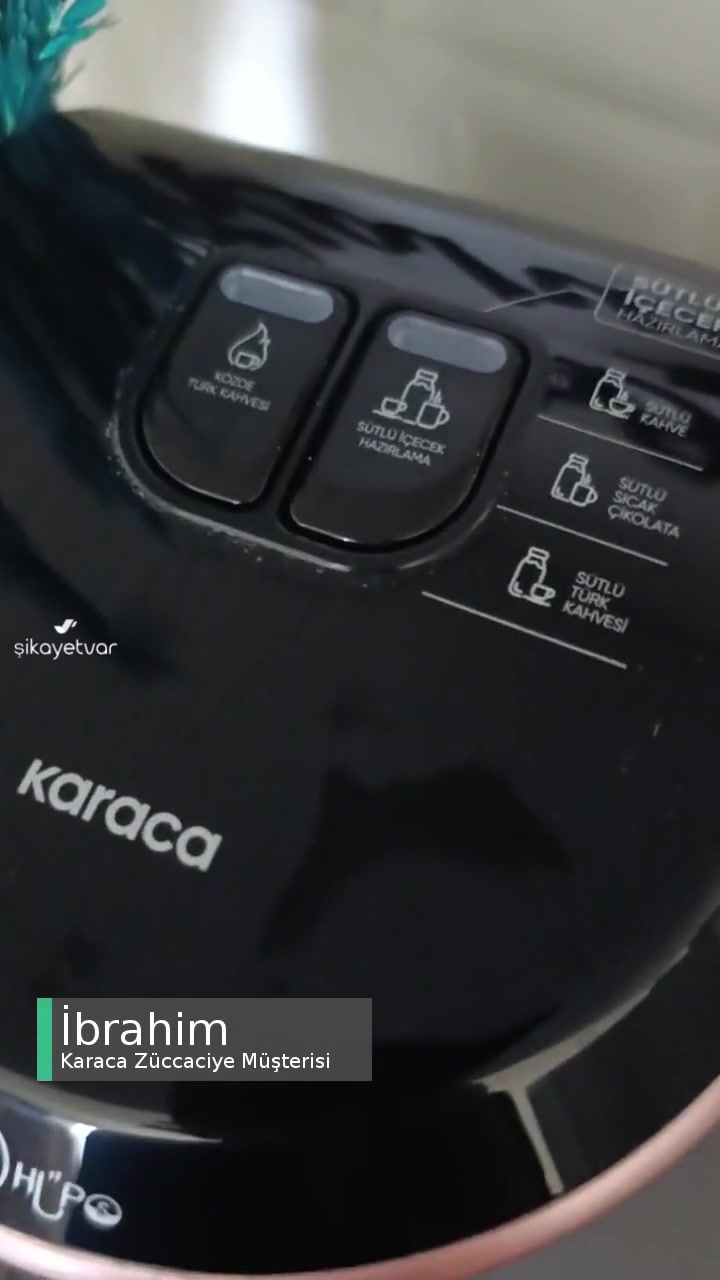 Karaca Kahve Makinesi Sıkıntısı! videonun kapak resmi