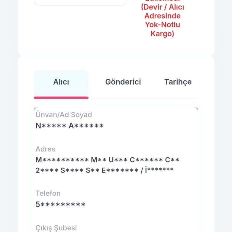 Sürat Kargo Esenyurt Şubesi'nde Tekrarlayan Teslimat Sorunu