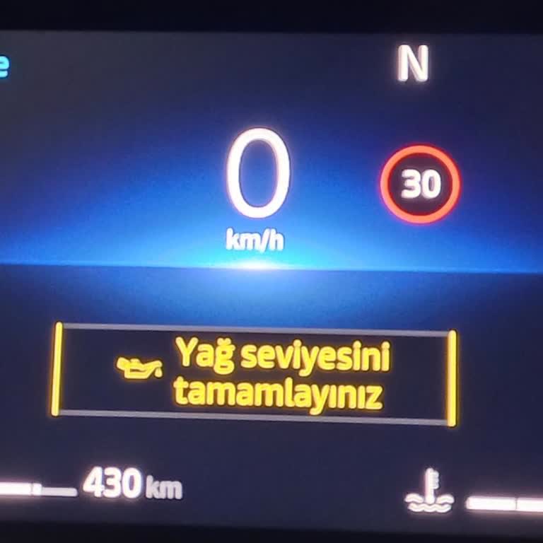 İki Yıldır Çözülemeyen Yağ Seviyesi Uyarısı İçin Kalıcı Çözüm Bekliyorum