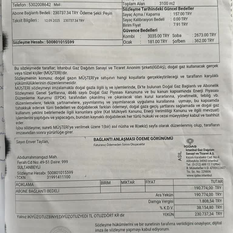 Üç Aydır Doğal Gaz Bağlantısı Yapılmıyor, Mağduruz