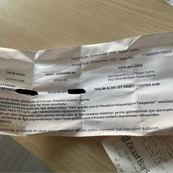 10 Günde Açılan Botlar Ve İade Talebimin Reddedilmesi