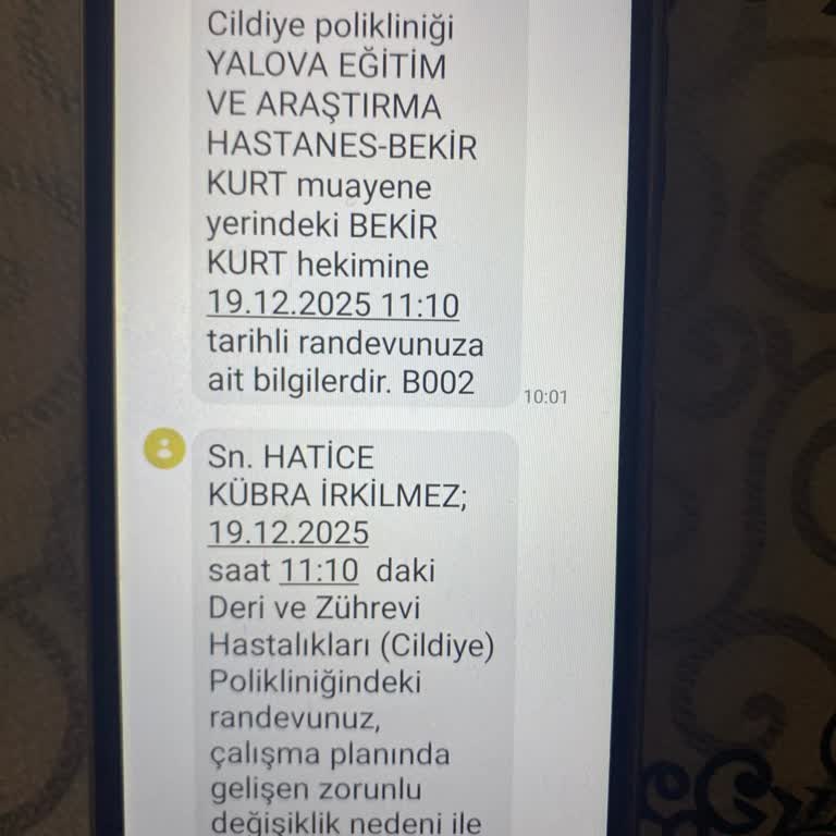 Cildiye Randevularım Sürekli İptal Ediliyor, Muayene Olamıyorum
