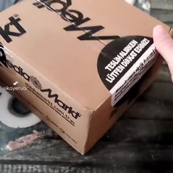 Media Markt Sıfır Aldığım Tıraş Makinesinin Kutusu Açık Geldi!