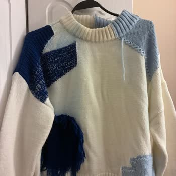 Loft İlk Yıkamada Rengi Akan Kazak Hayal Kırıklığı