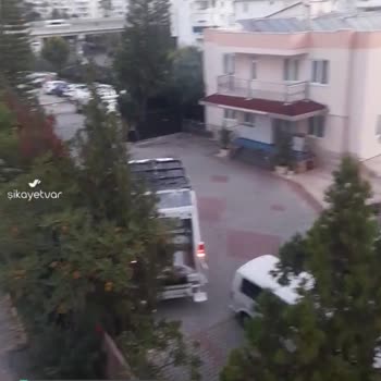 Alanya Belediyesi Her Sabah Çektiğimiz Gürültü Makineleri