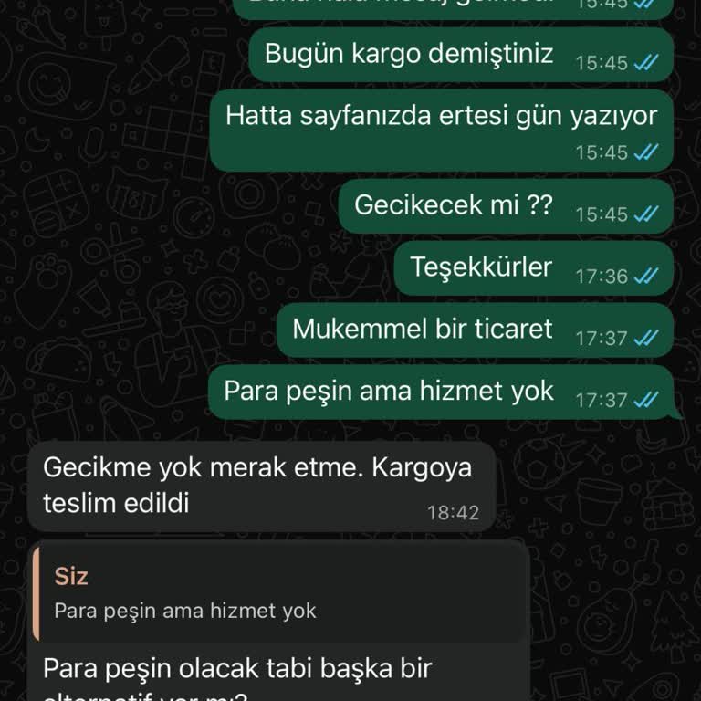 Siparişim Teslim Edilmedi, Üstüne Kaba Davranışla Karşılaştım!